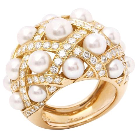 chanel baroque ring|chanel gold jewelry.